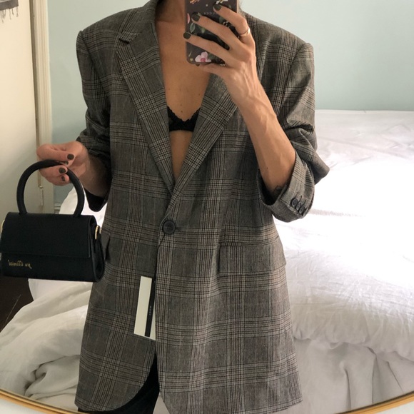 Zara plaid single button blazer 🍂 - Picture 8 of 16